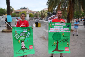 Sit-in per salvare il verde urbano -luglio 2015